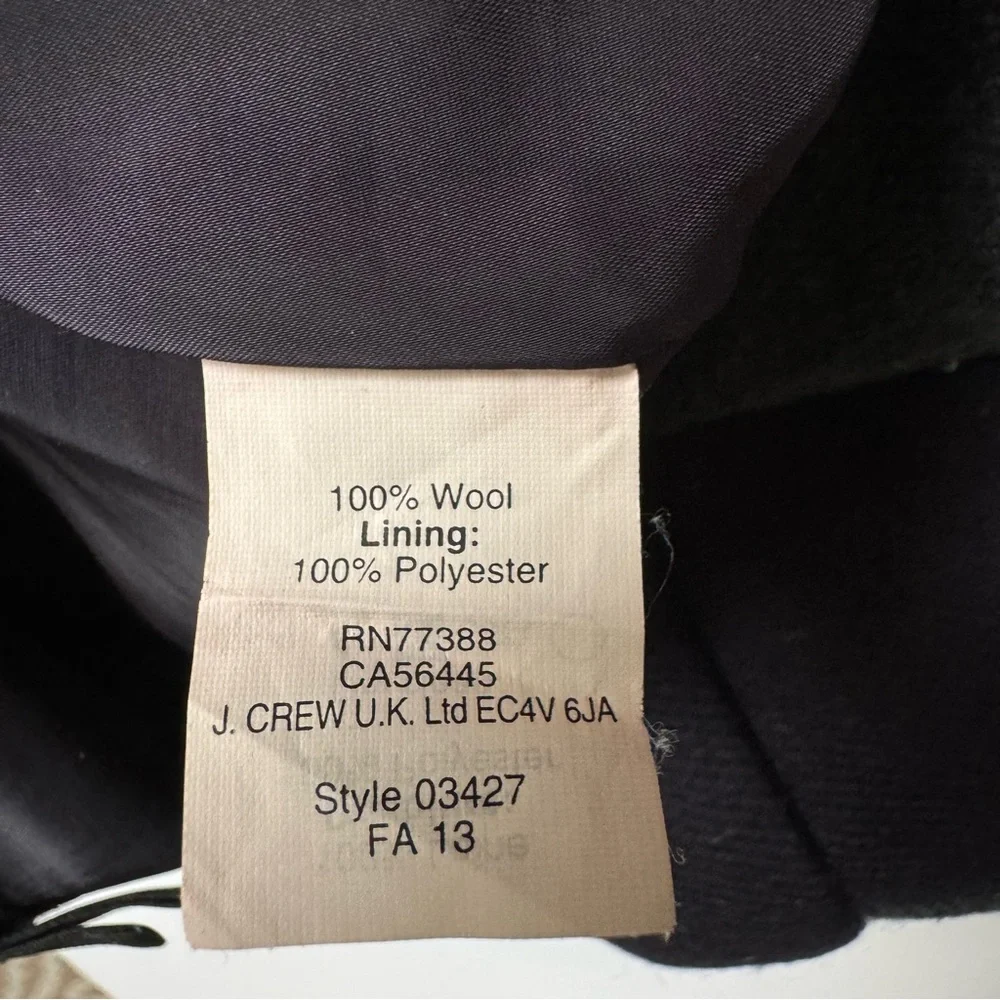 J. Crew “No. 2 Pencil” Wool Pencil Skirt, Size 4